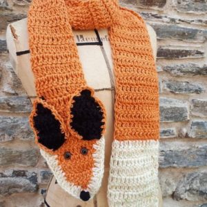 Fox Scarf-Orange