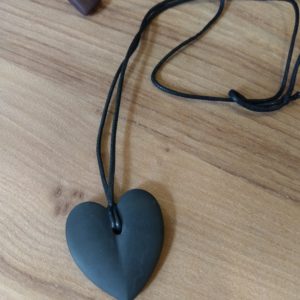 Welsh Slate Necklace-Small Heart