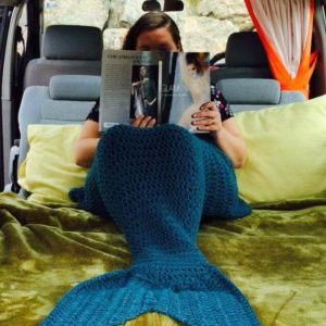 Mermaid Tail-Hand Knitted Wool