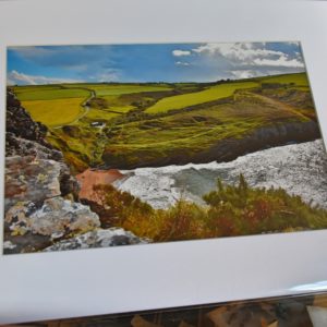 Mwnt Beach From Above