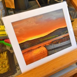 Sunset at Gwbert - Patch