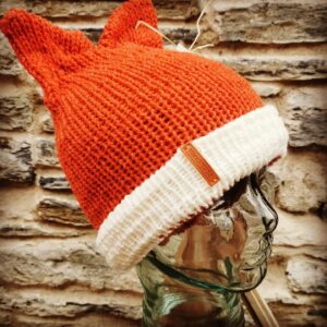 Knitted Fox Hat