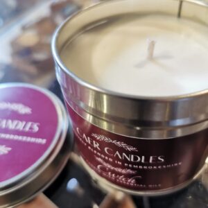 Organic Soy Candle -'Cwtch'